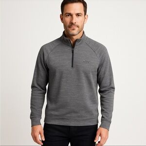 Greg Norman Men’s  3/4 zip long sleeve sweatshirt size L golf, Pickleball tennis